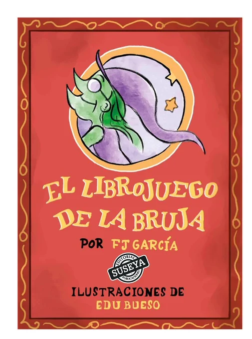 El librojuego de la Bruja
Autor: FJ García. @fjgarciasaura
Il·lustrador: Edu Bueso.@edu_bueso_art
Maquetació: José Luis Pastor Diez
104 pàgines, 80 seccions. Tapa blanda. 12×18 cm.
ISBN: 979-13-991030-2-1