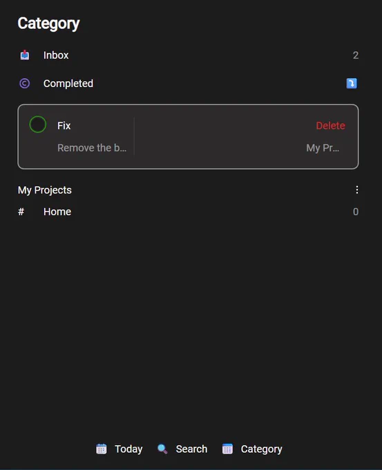Category Page