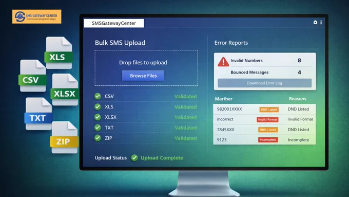 Bulk SMS File Upload: Supporting Multiple Formats for Maximum Flexibility