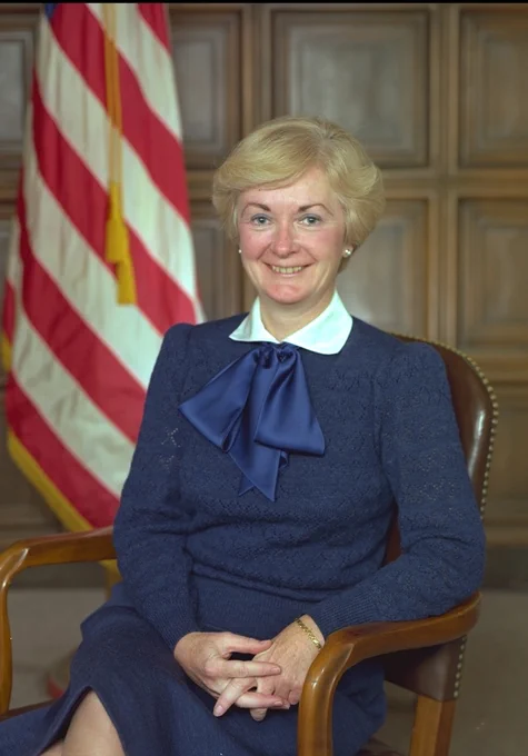 Portrait of Barbara A. McNamara.