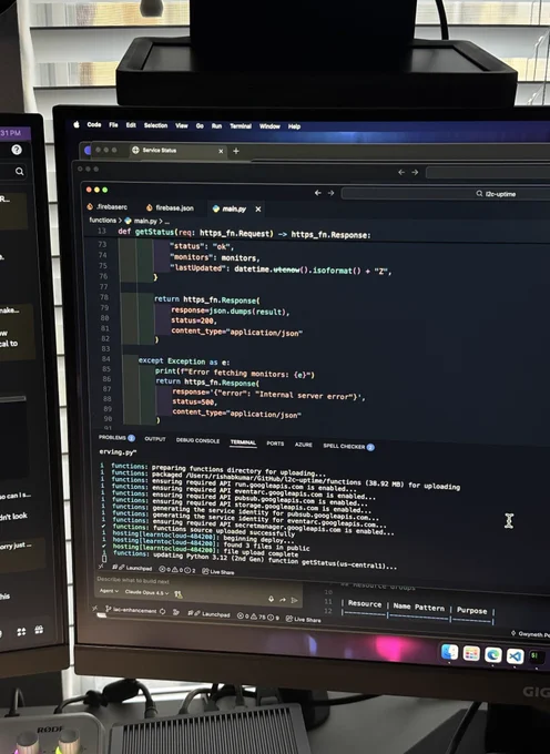 Deploying serverless architecture to GCP for Learn to Cloud