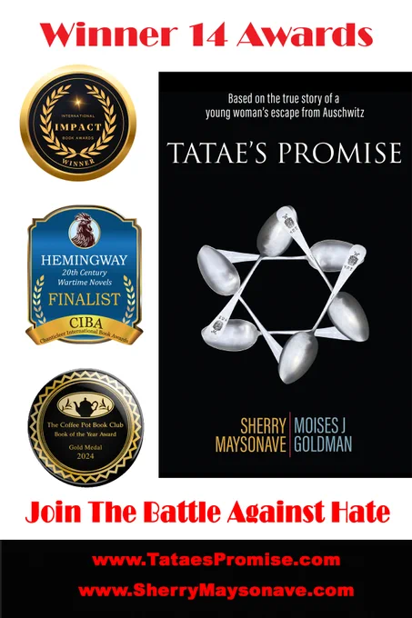 WINNER 14 AWARDS. Amazon category BEST SELLER. "Riveting, Inspiring Masterpiece... Page Turner!"

"... Nothing short of brilliant...I will never forget it. Superb. ─Viga Boland for Readers' Favorite

Based on a never-before-told, true story of a young woman's daring escape from Auschwitz with her younger sister. A remarkable story of unimaginable courage, family, faith and enduring love.

Hinda was eighteen years old when an axe crashed through the front door of her home in Poland. Nazi soldiers swarmed inside and herded the family into an army truck and hauled them away for one lone reason: They were Jews.