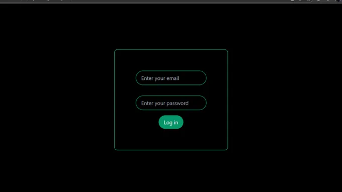 Demo of the project page 