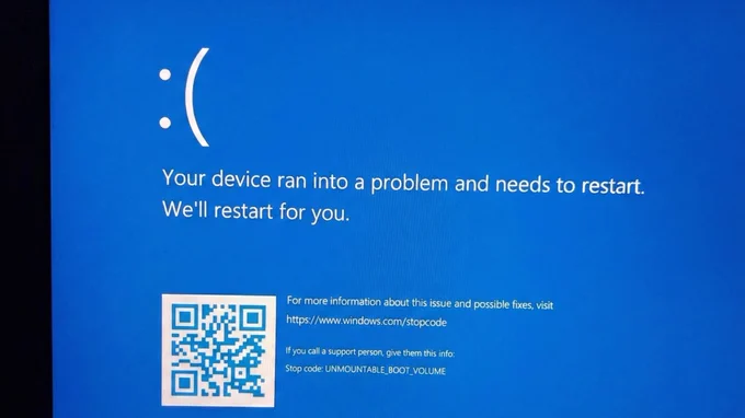 Windows 11 crashed with BSOD