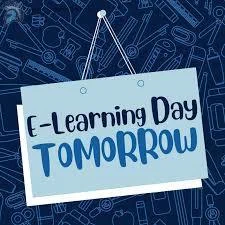 e-learning day tomorrow