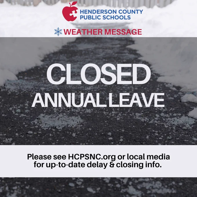 School is closed for students and staff January 26th 2026. Monday will be an annual leave day for staff