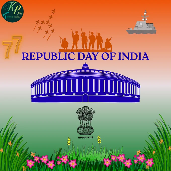 Happy Republic Day, custom software company, KPTechsol 