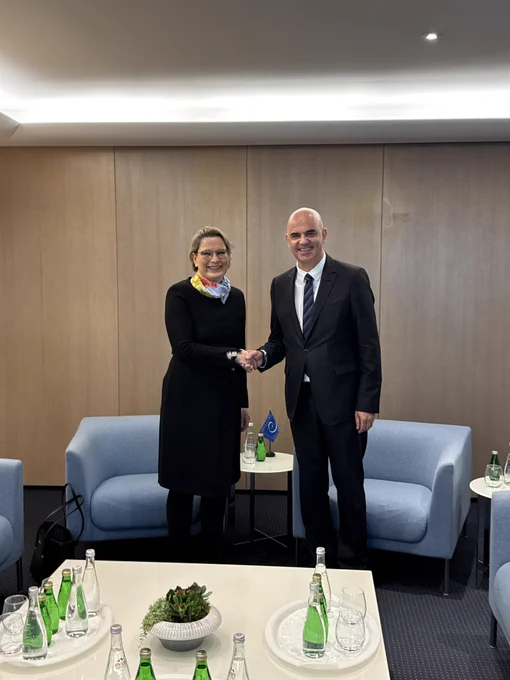 Bundesjustizministerin und Generalsekretär des Europarats