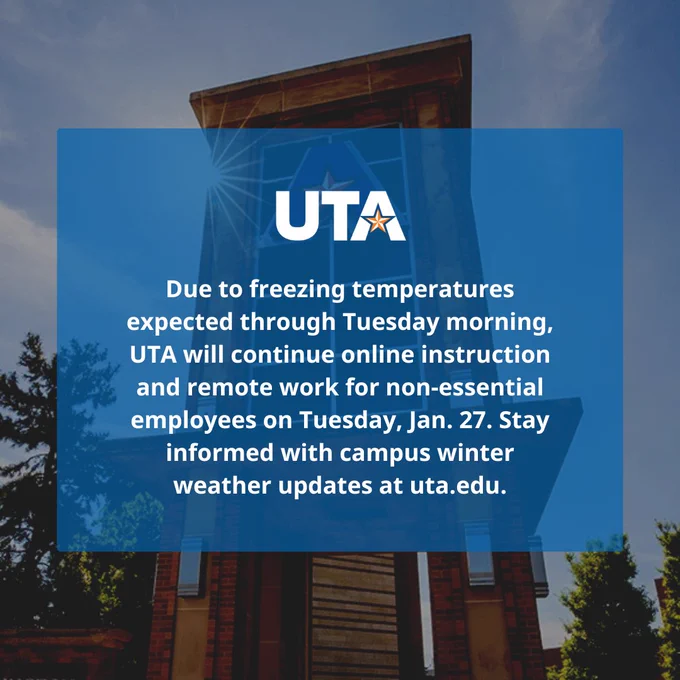 A winter weather update.