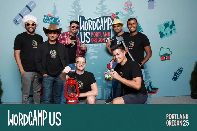Multidots Team at the WordCamp US Portland 2025