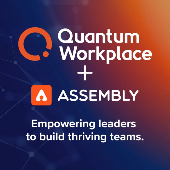 Quantum Workplace, a talent management platform, has acquired Assembly, a rewards and recognition platform. Together, they will help leaders build thriving teams, helping employees feel valued and equipping leaders with rich insights to understand and guide their teams.