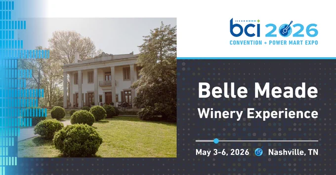 Start #BCI2026 with Southern Hospitality at Belle Meade Winery