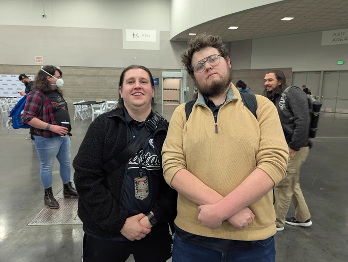 Levi and Honeybun