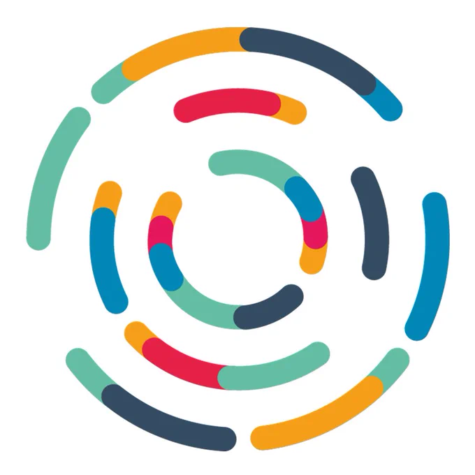 DataLoch logo: multi-coloured concentric circles