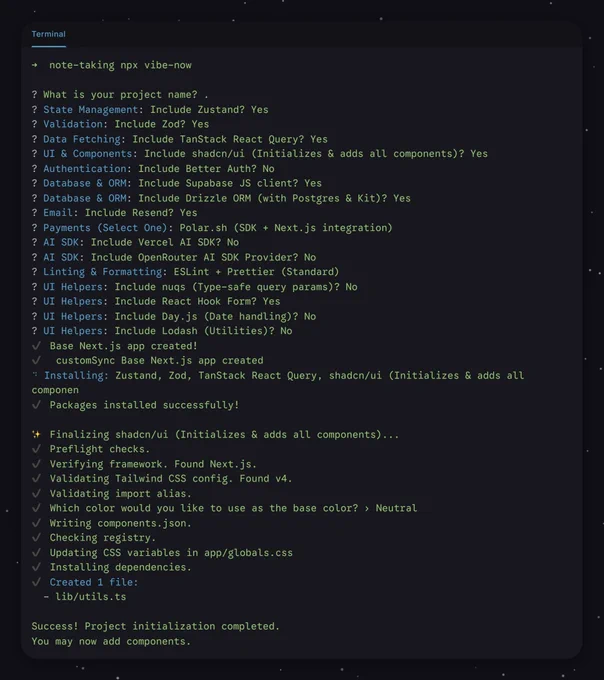 https://github.com/mosster/vibe-now