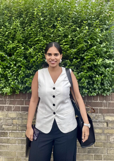 A photograph of Disha.
