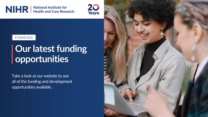 Funding: Our latest funding opportunities. Take a look at our website to see all of the funding and development opportunities available