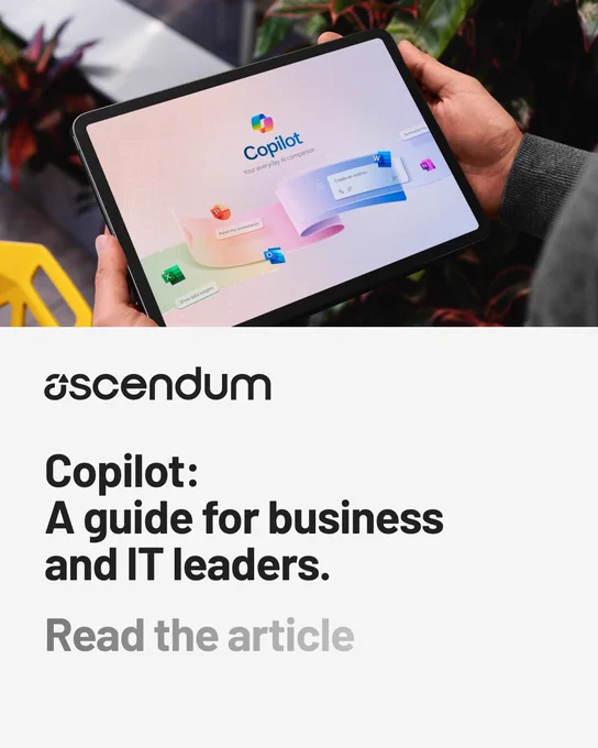 Ascendum provides Microsoft Copilot consulting and implementation services, as well as SharePoint and governance.   This blog breaks down what Copilot is, how it operates within existing security and permission structures, and the real-world scenarios where businesses and IT leaders are seeing measurable value. It also outlines what leaders should know before rolling it out and where the platform is headed next. 