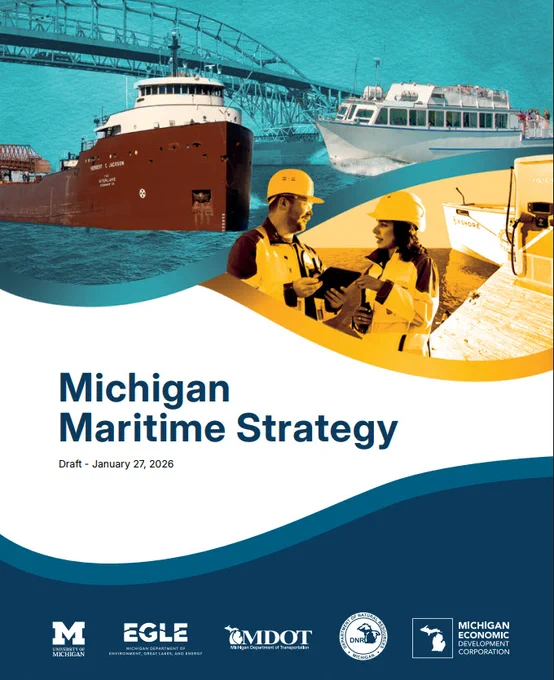 Cover of the Michigan Maritime Strategy