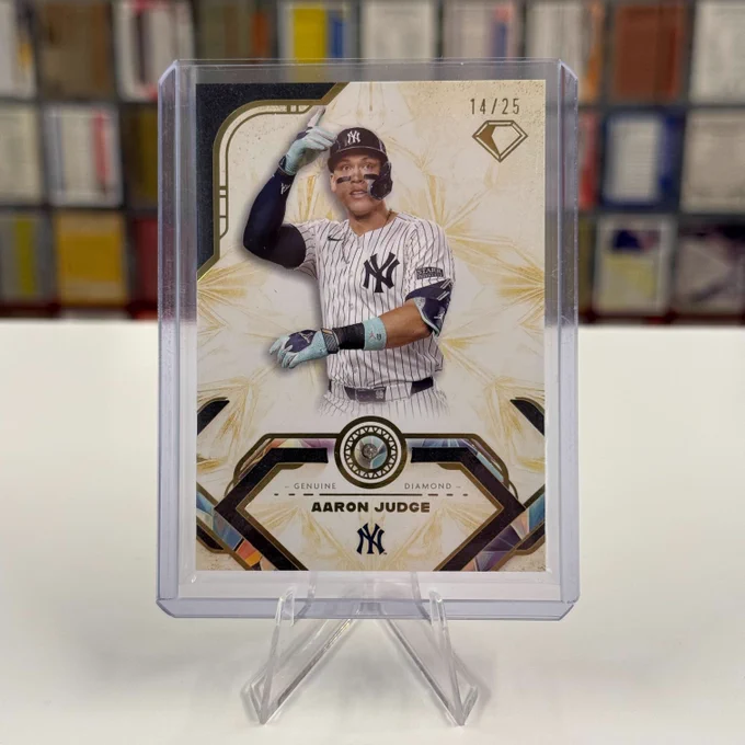 2025 Topps Genuine Diamond Card
Aaron Judge, New York Yankees (14/25)