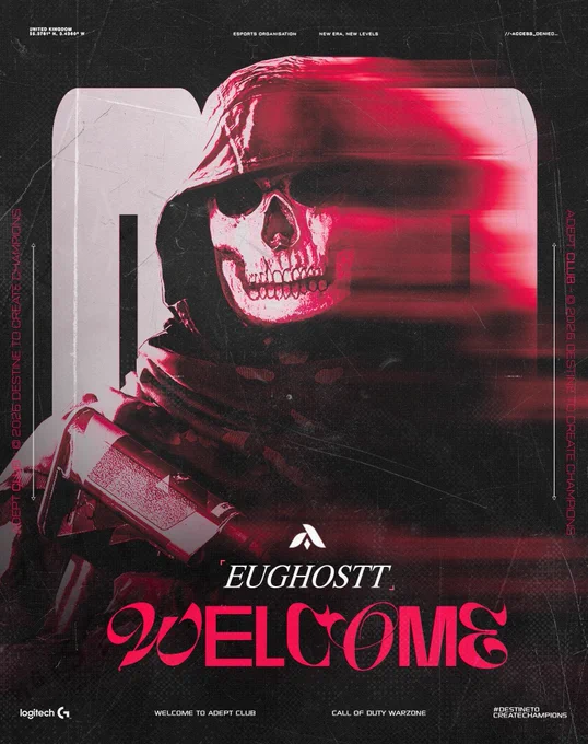 EuGhostt announcement to competitive Warzone roster