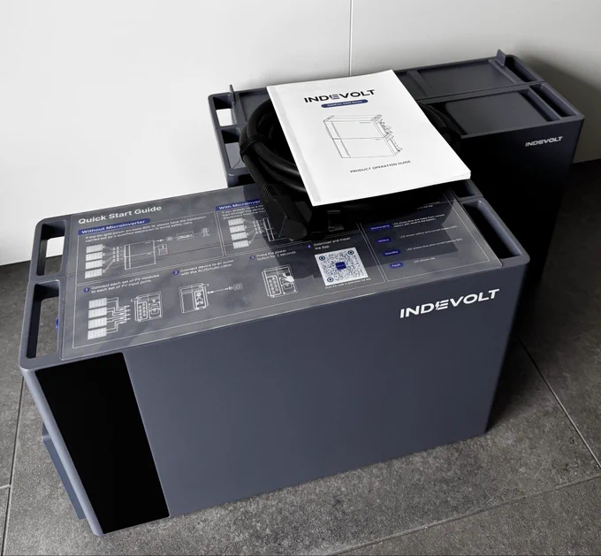Indevolt SolidFlex 2000 und Erweiterung SFA1800.