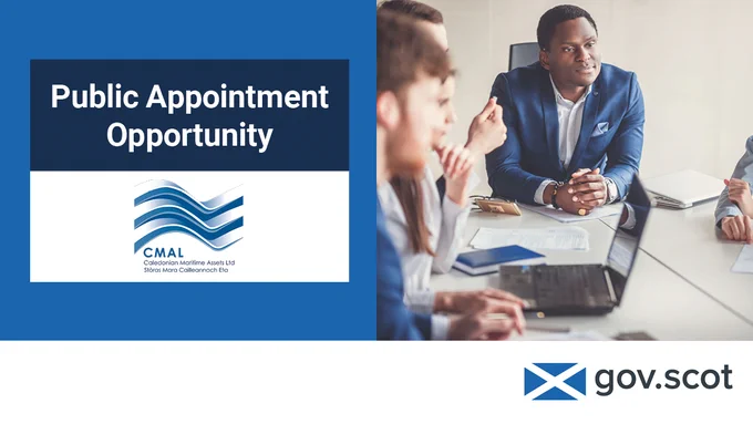 Public appointment opportunity: 
Caledonian Maritime Assets Limited