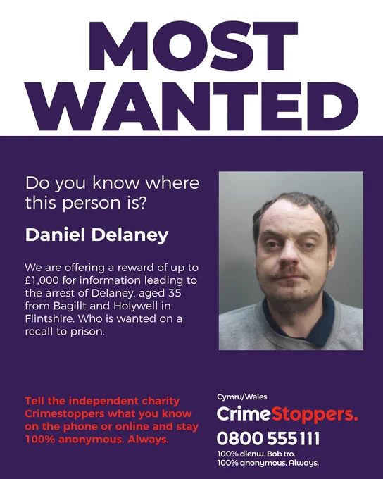 Claiming a reward: The reward will only be payable for information passed directly to Crimestoppers and not to the police. A reward code must be asked for when calling us on 0800 555 111. If you contact our charity via our online form anonymously, the 'keeping in contact’ facility must be used, and a reward code must be requested on your initial contact with us.