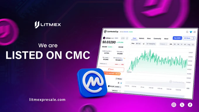 Litmex _ $LMX is on CoinMarketCap 