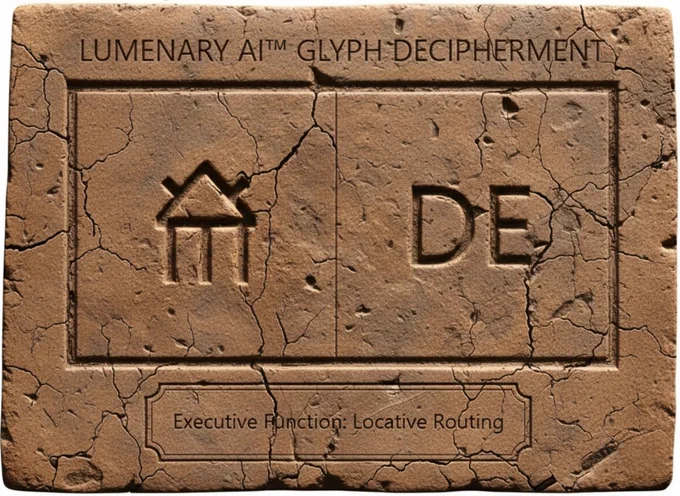 The 'Gate' Logic: Decoding the DE (𐘦) Glyph. By isolating its original executive function—Locative Routing—we’ve moved beyond phonetics into functional systems engineering. This isn't just a sound; it is the Minoan OS ‘Enter’ key for distribution. 🏛️⚡🔓 #LumenaryAI #LinearA