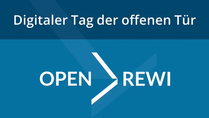 Digitaler Tag der offenen Tür von OpenRewi / OpenRewi Digital Open Day
