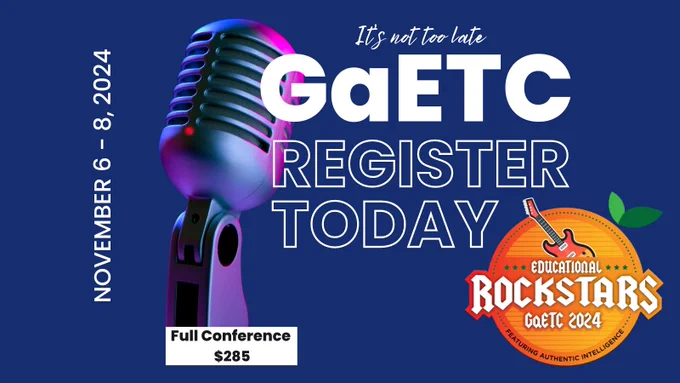 Register for #GaETC24 today! It's not too late!