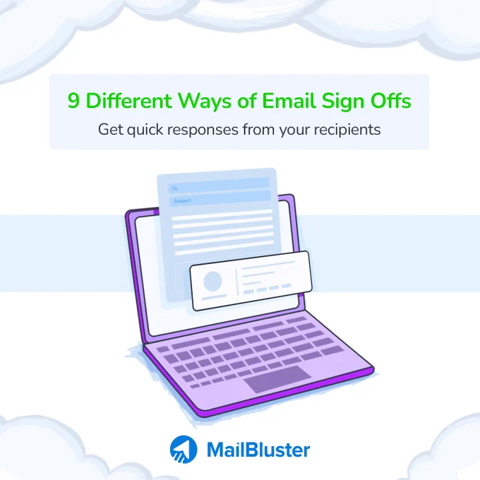 email sign offs