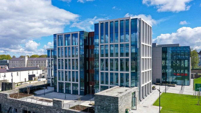 Ebrington Plaza in Derry