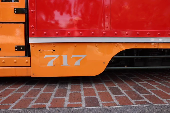 Red Car Trolley on Buena Vista Street