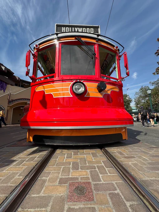 Red Car Trolley on Buena Vista Street