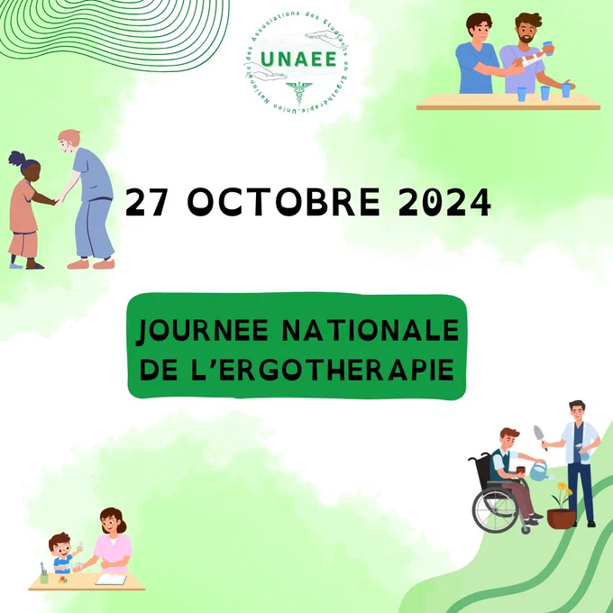 Date : 27 octobre 2024
Journée Nationale de l'Ergothérapie