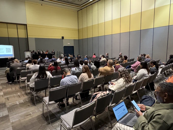 Audience at the panel discussion