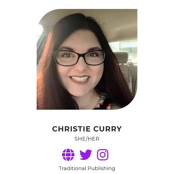 Christie Curry
she/her
Traditional Publishing