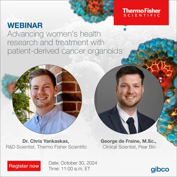 Webinar: Advancing women's health research and treatment with patient-derived cancer organoids