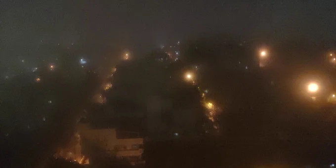 Bangalore fog