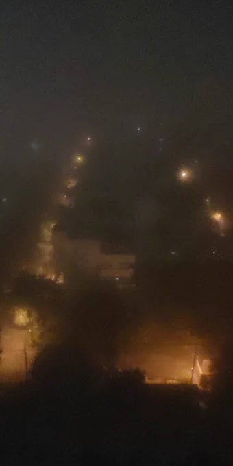 Fog in Talaghatapura Bangalore 