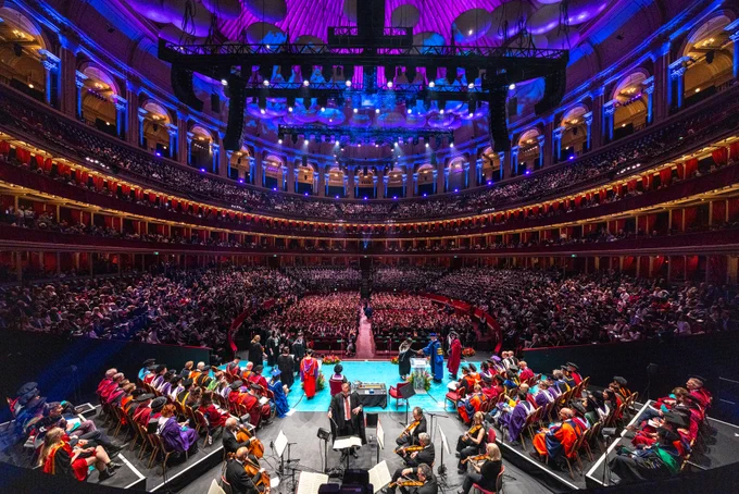 Royal Albert Hall on Commemoration Day. 