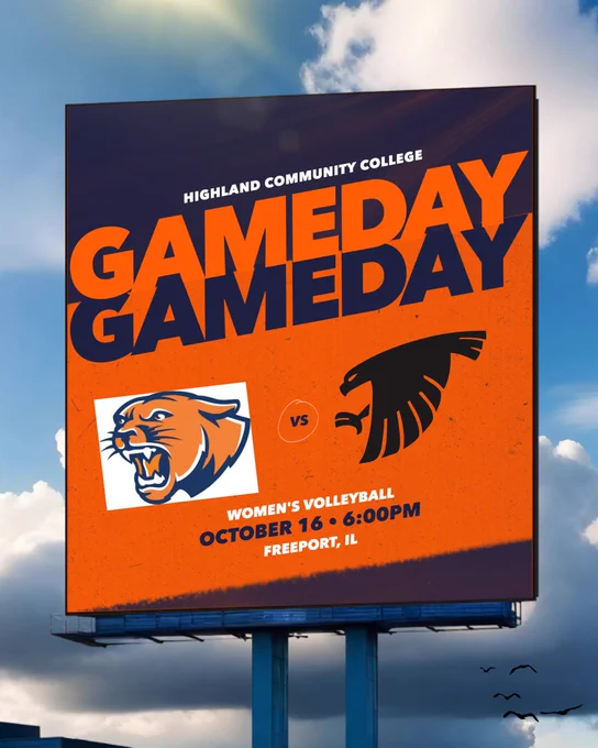 Home volleyball game against #11 Sauk Valley in Freeport. Match begins at 6:00PM