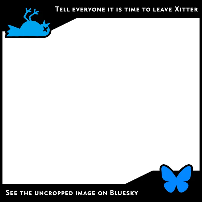 Template you are free to use to crop your art, with a message.