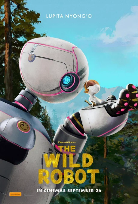 The Wild Robot movie poster