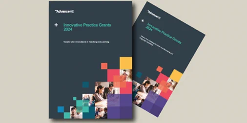 Front cover of the Innovative Practice Grants 2024 case study collection