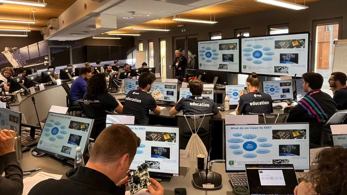 Space course lecture