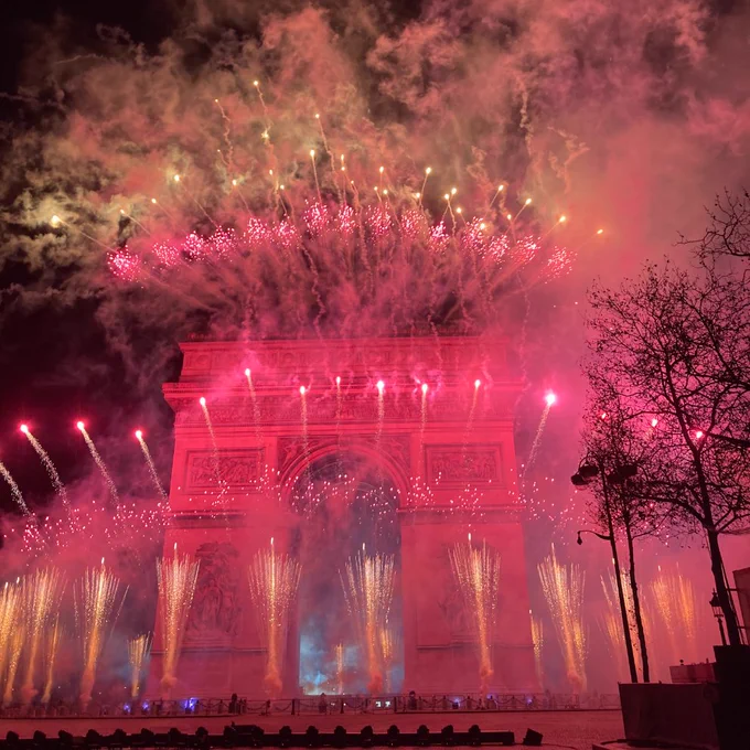 Photo du feu d'artifice du 01 janvier 2024
© DR / Centre des monuments nationaux 