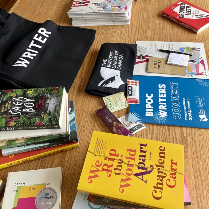 BIPOC Writers Connect 2024 conference package.